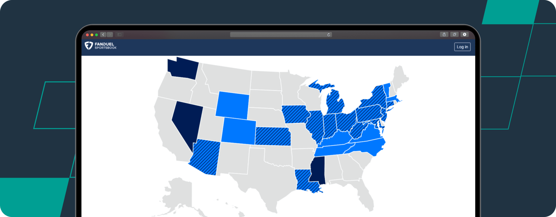 Screenshot of FanDuel Availability